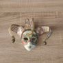 Vintage Italian White Ceramic Wall Decor Image 2