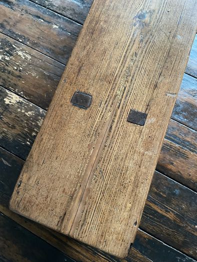 LONG vintage bench x2