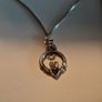 ladies silver chain and pendant Image 4