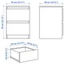 IKEA MALM Bedside Table Image 3