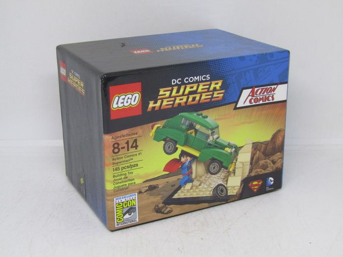 Lego Super Heroes Superman SDCC 2015 Limited Edition DC Action Comics #1 New Sealed Very rare Number 1101 of 1500