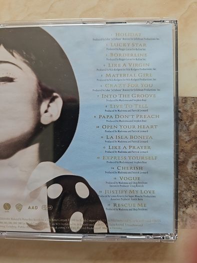 Madonna CD  - The Immaculate Collection