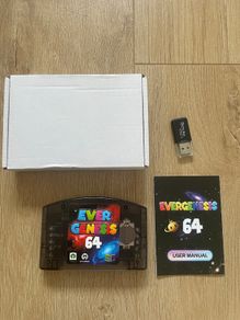 Nintendo 64 FlashCard 32 GB for all the games (Free Region)
