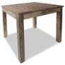 Dining Table Solid Reclaimed Wood 82x80x76 cm Image 3