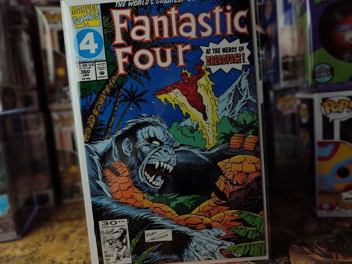 Fantastic Four ! Issue #360 ! 1st Appearance of Dreadface ! 1992 ! by Marvel !