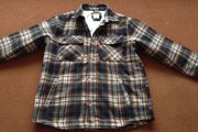 Zara Mens Checked Fleece Lined Jacket - New with Tags