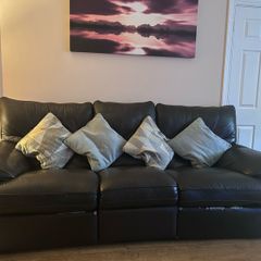 3-2-1 Leather Reclining Suite Of Furniture