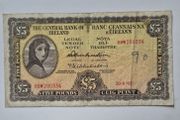 Lady Lavery 5 Pound Banknote 1963.