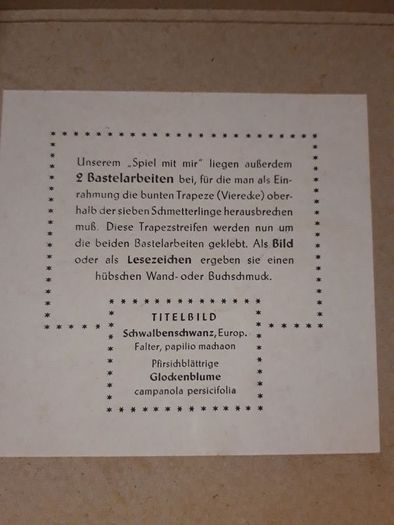 Vintage Spiel  ( Mit Mir! ) Broad Game