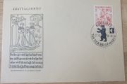 East Germany First Day Cover FDC 1956 "Stamp Day 1956" - free standard postage
