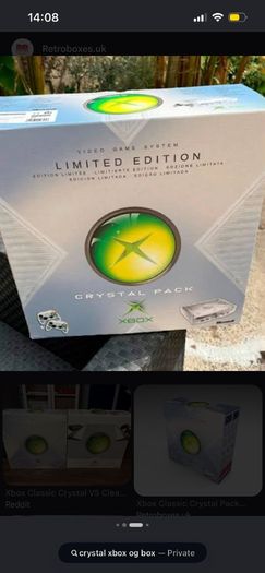 Wanted Box Only Xbox Og Crystal