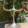 Karl Johan Ottesen, a pair of Silver 830 Candelabras, Norway (SILVER 830) Image 3