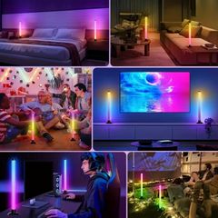 Smart RGB LED Mood Light, Includes 4 Smart RGB Light Strips, Supports RGB Night Light,