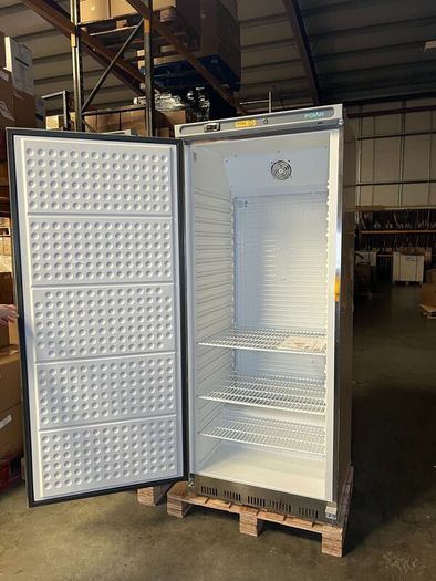 2x Polar 600Ltr Stainless Steel Commercial Fridges