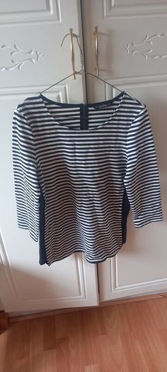 ladies stripey cotton top