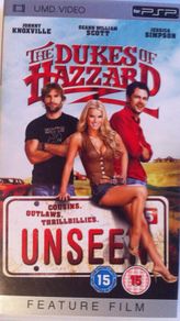 The Dukes Of Hazzard [2005] Johnny Knoxville, Seann William Scott, Jessica Simpson, Burt Reynolds, Joe Don Baker, Lynda Carter & Willie Nelson (PSP-UMD Movie)