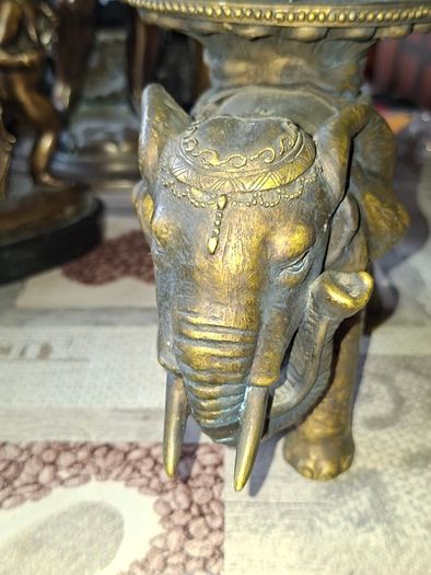 Beautiful Large Enough Elephant Candle Holder Postage Available or Collection