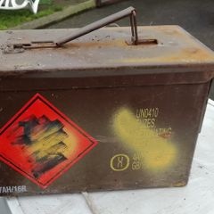 Army type sealed boxes
