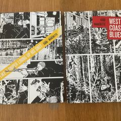 graphic novel hardbacks manchetti and jacques tardi west coast blues and like a sniper lining up his shot 15 eur each both for 20