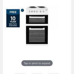 Brand New Beko White Cooker