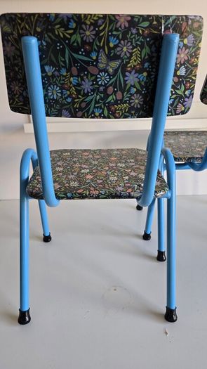 Upcycled Vintage School Chairs