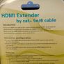 1080P HDMI Extender to RJ45 Adapter Cable, 30M Transmission Distance CAT5e CAT6 LAN Ethernet Image 2