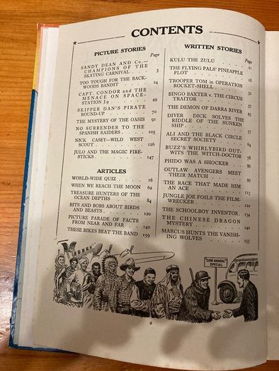 Comic: 'LION' annual 1957