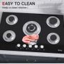 Glass Gas Hob 5 burners Image 4