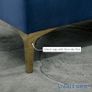 Bed Bench, Upholstered Bench Seat, Entryway Shoe Bench with Button Tufted for Bedroom Image 4