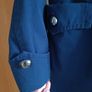 New Mac trench coat spring jacket moleskin military all saints style navy S boutique like Karen Millen Image 2
