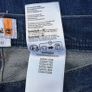 Timberland mens TFO stretch denim slim leg blue jeans W32 L32 Image 7