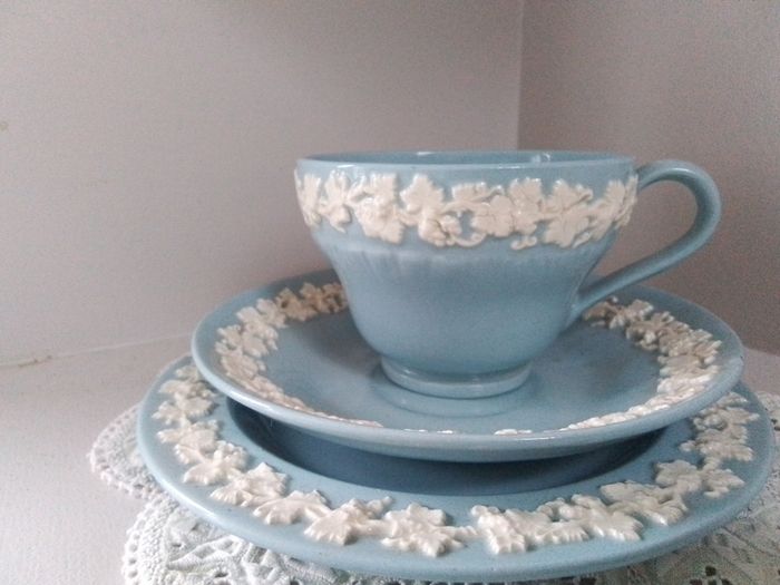 Wedgewood Queen's Ware Trio
