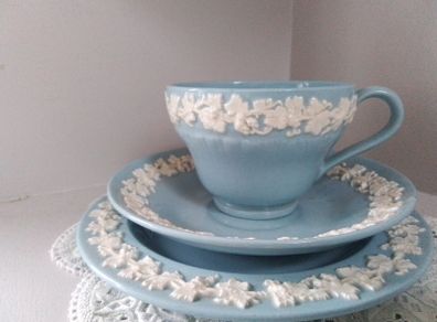 Wedgewood Queen's Ware Trio