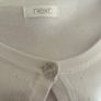 First Communion White shrug/cardigan from Next Image 3