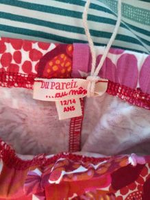 du pareil au meme cropped leggings , 12 yrs