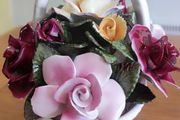 Royale Statford Porcelain Basket Rosses