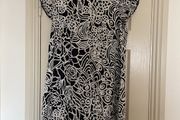 Black and white shirt Dress