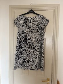 Black and white shirt Dress