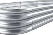 Guard Galvanized Raised Garden Bed Kit, Galvanized Planter Garden Boxes Outdoor, Oval Large Metal for Vegetables