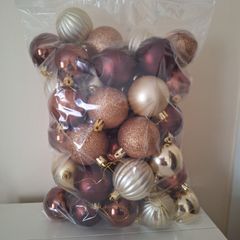 Large Set of Christmas Baubles