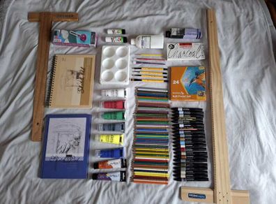 Art Supplies Bundle (multiple pictures)