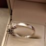 18 ct diamond ring size S Image 2