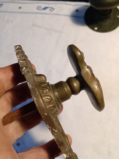 Victorian Double Door Handle