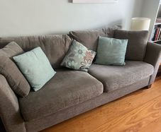 Sofas, seat four , two available