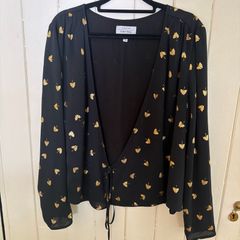 blouse gold and black Other stories M