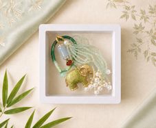 Handmade Chinese Style Elephant Key Chain / Bag Charm