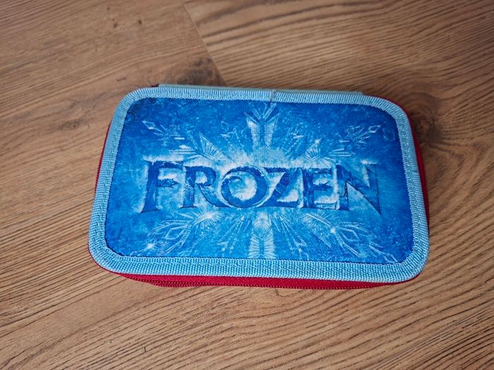 Free Frozen Pencil Case, Crayons And Other Knick Knacks