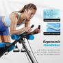 Ab Machine, Abs Workout Equipment, Adjustable Ab Trainer Machine for Abs Workout at Home Gym, Foldable, Knee Protection Image 4