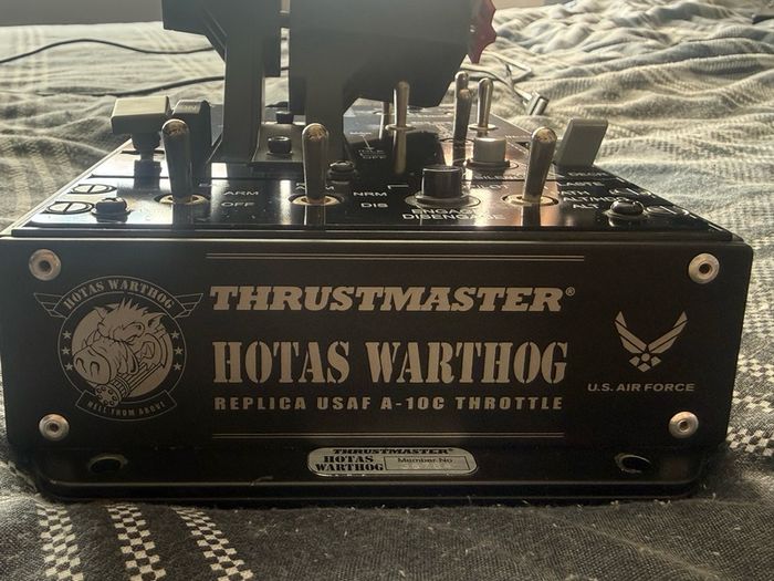 Thrustmaster Hotas Warthog Replica Usaf A10c Throttle