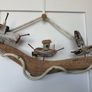 Handmade Boats on The Sea Image 2